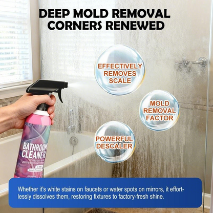𝐁i𝐥𝐥𝐡𝐨𝐥®🚿✨ 50% OFF! Multi‑Purpose Bathroom Cleaner Spray – Dissolves limescale & soap scum fast. No harsh scrubbing – just spray & wipe for a streak‑free shine! 🧼💨