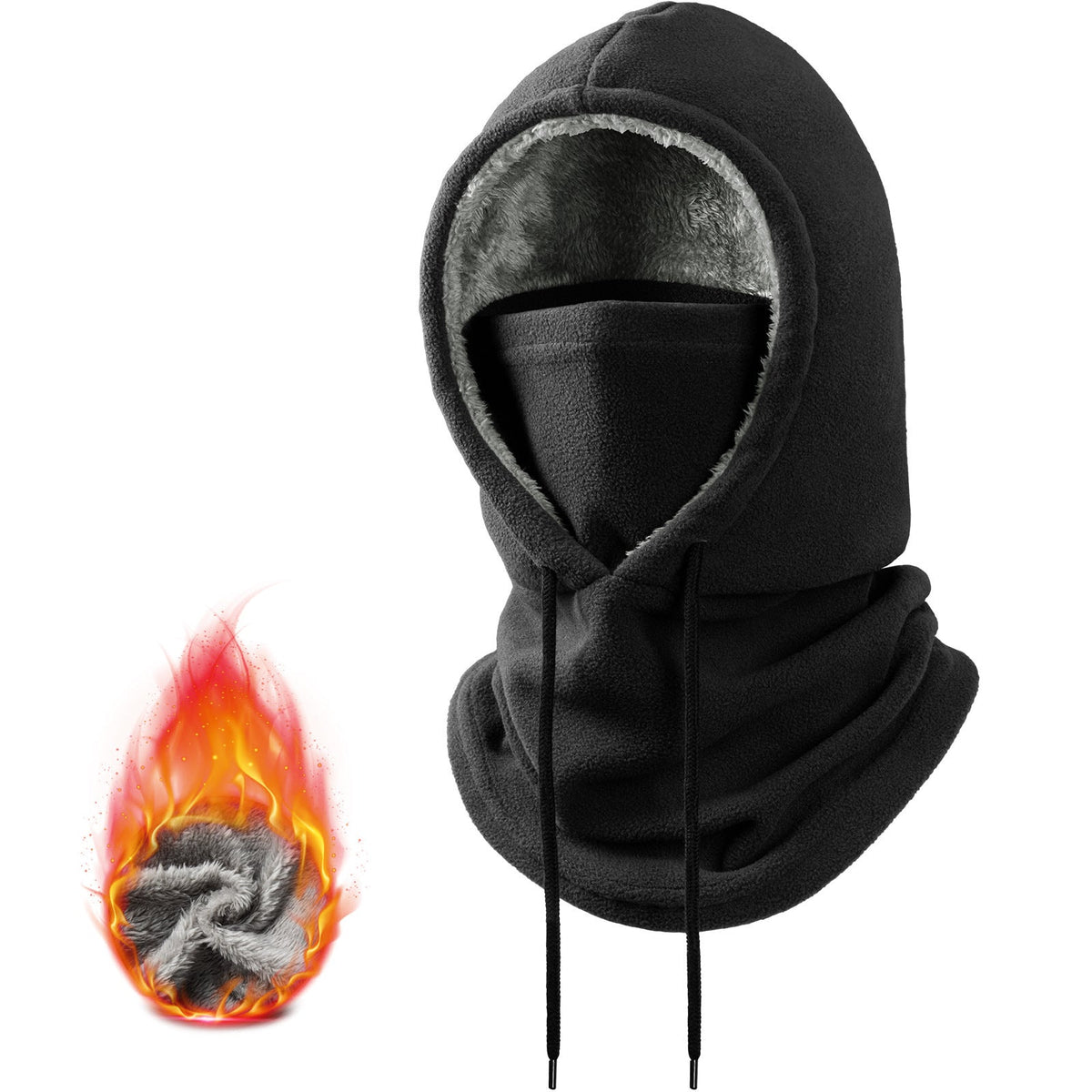 𝐁i𝐥𝐥𝐡𝐨𝐥®🧣❄️ 3-in-1 Winter Balaclava – windproof fleece covers head, neck, face & ears. Adjustable fit for skiing, cycling & cold weather! 🛡️💪