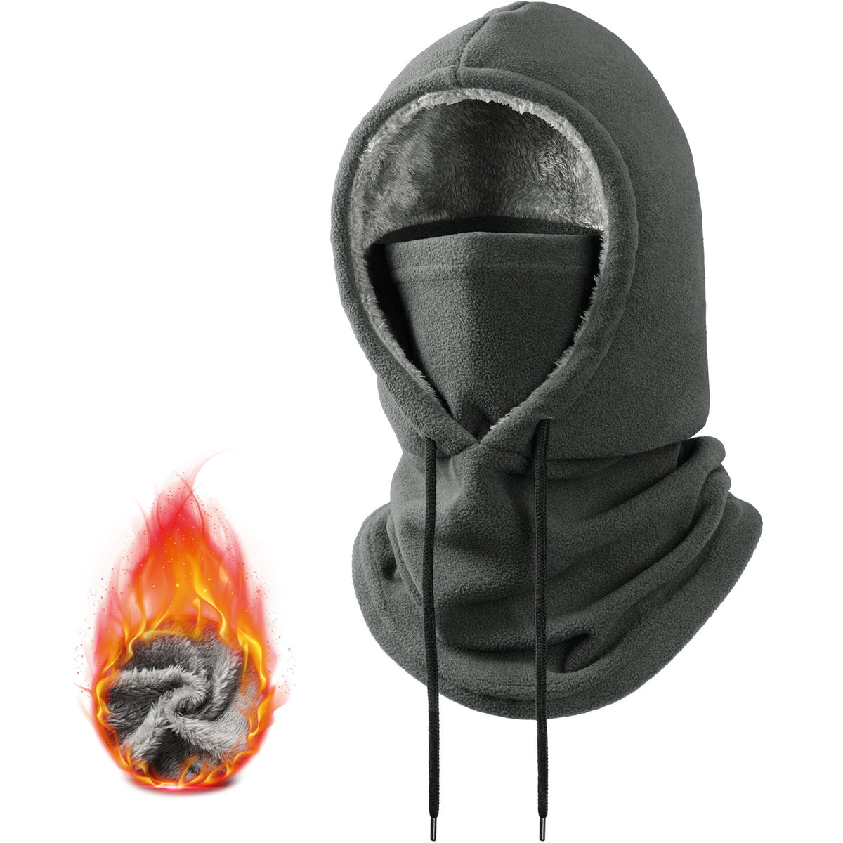 𝐁i𝐥𝐥𝐡𝐨𝐥®🧣❄️ 3-in-1 Winter Balaclava – windproof fleece covers head, neck, face & ears. Adjustable fit for skiing, cycling & cold weather! 🛡️💪