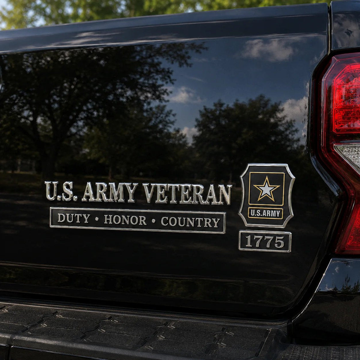 𝐁i𝐥𝐥𝐡𝐨𝐥®🗽U.S. Military Veteran Car Emblem Metal Badge Collection