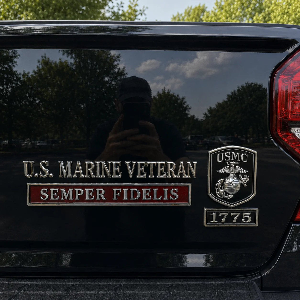 𝐁i𝐥𝐥𝐡𝐨𝐥®🗽U.S. Military Veteran Car Emblem Metal Badge Collection