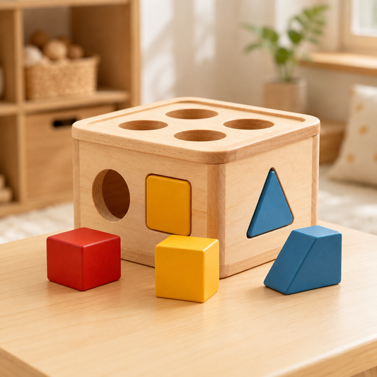 Toddler Shape Sorter Puzzle Box