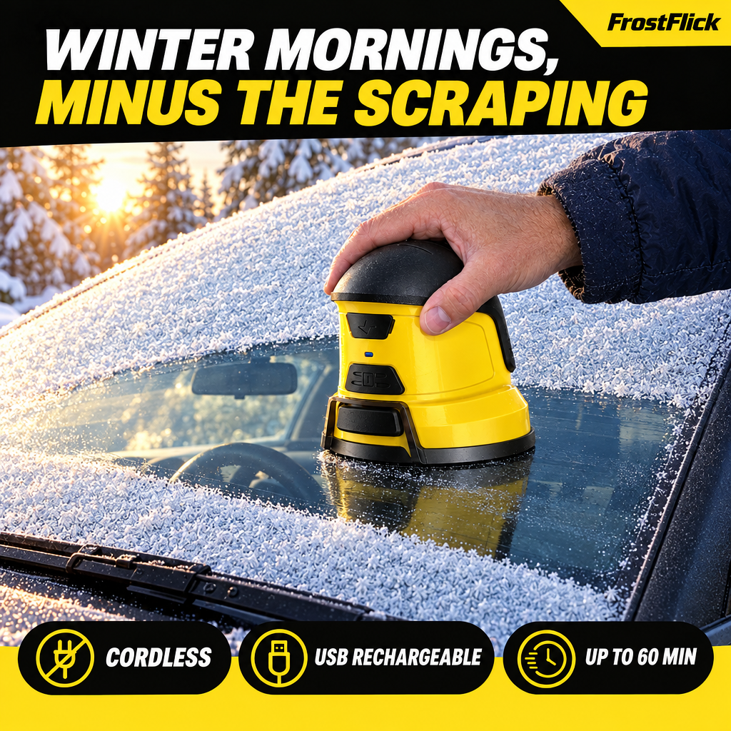 FrostFlick cordless electric ice scraper – product view 1