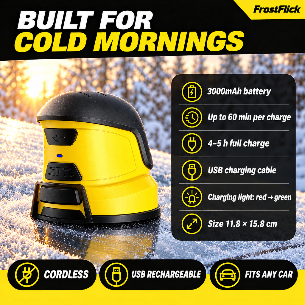 FrostFlick cordless electric ice scraper – product view 5