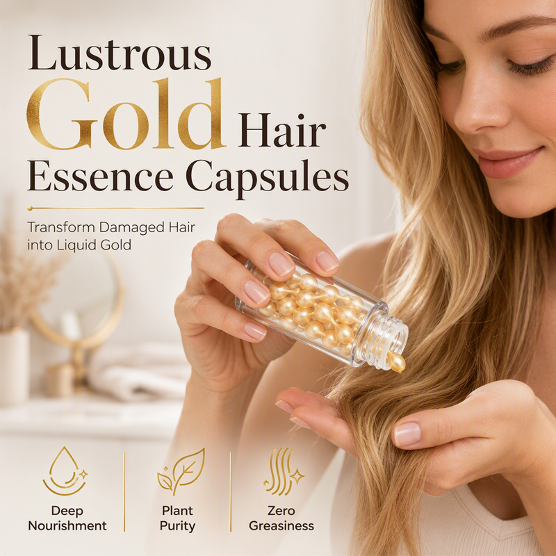 𝐁i𝐥𝐥𝐡𝐨𝐥® 💧✨ 50% OFF! Repair Shine Hair Oil Capsules – deep repair, mirror shine, non-greasy. 30 capsules for salon-glossy hair anywhere! 🛡️💚